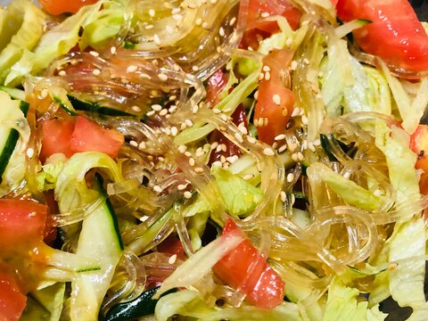 中華ドレッシングで簡単☆春雨サラダ